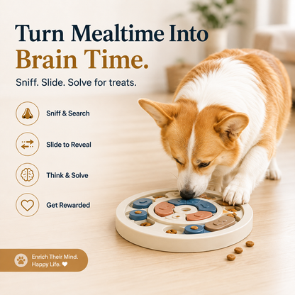 Clacyro® Interactive Puzzle Feeder Toy