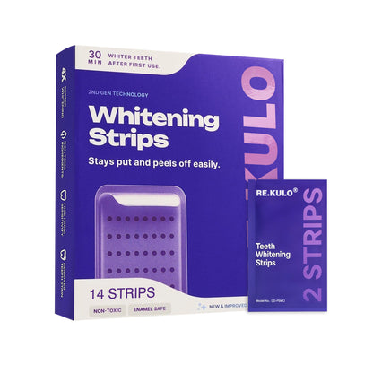 💖Purple Color-Correcting Strips for a Brighter Smile Instantly