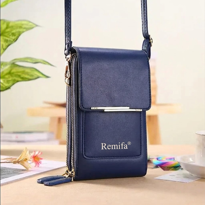 👜 Flash Sale: 60% OFF – Remifa®2026 Trendy Minimalist Elegant Women's Touchscreen Crossbody Phone Wallet