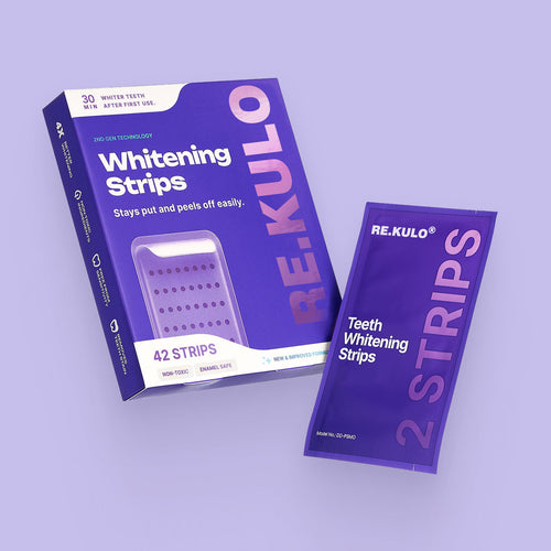 💖Purple Color-Correcting Strips for a Brighter Smile Instantly
