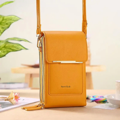 👜 Flash Sale: 60% OFF – Remifa®2026 Trendy Minimalist Elegant Women's Touchscreen Crossbody Phone Wallet