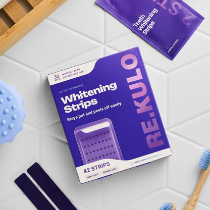💖Purple Color-Correcting Strips for a Brighter Smile Instantly