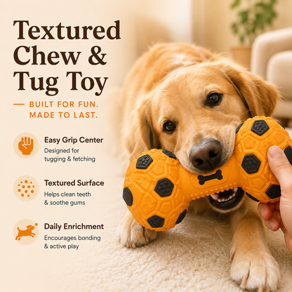 Clacyro® Interactive Dumbbell Dog Toy