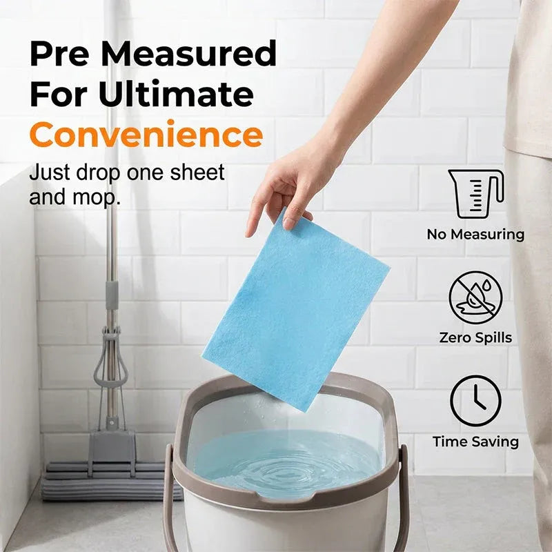 60 Floor Cleaning Sheets – Fresh Scent