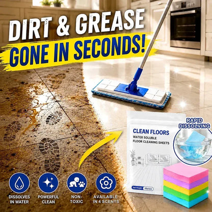 60 Floor Cleaning Sheets – Fresh Scent