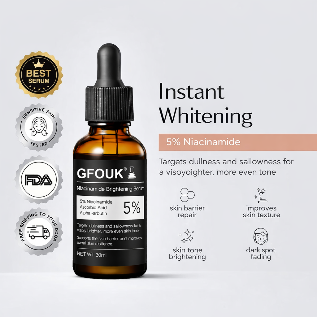 🔥 “My Holy Grail for Dark Spots” – GFOUK® Niacinamide Brightening Serum