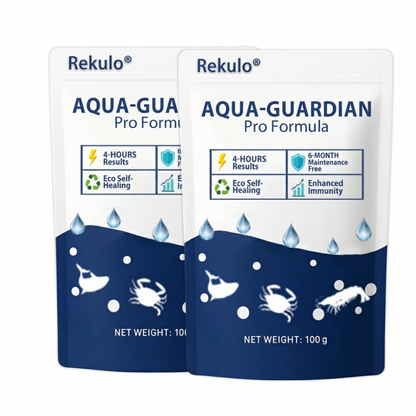 Rekulo® Aqua-Guardian Pro Formula🐟 From Swampy Green to Crystal Clear – Without the Chemicals