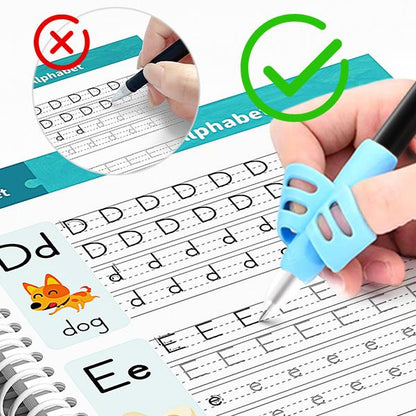 Clacyro TraceJoy™ Reusable Handwriting Book Set