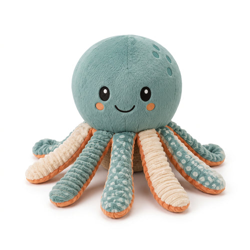 Clacyro® Interactive Plush Octopus Toy