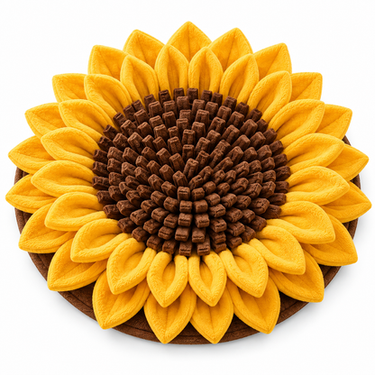 Clacyro® Sunflower Snuffle Mat for Dogs