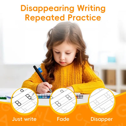 Clacyro TraceJoy™ Reusable Handwriting Book Set