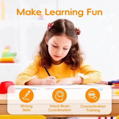Clacyro TraceJoy™ Reusable Handwriting Book Set