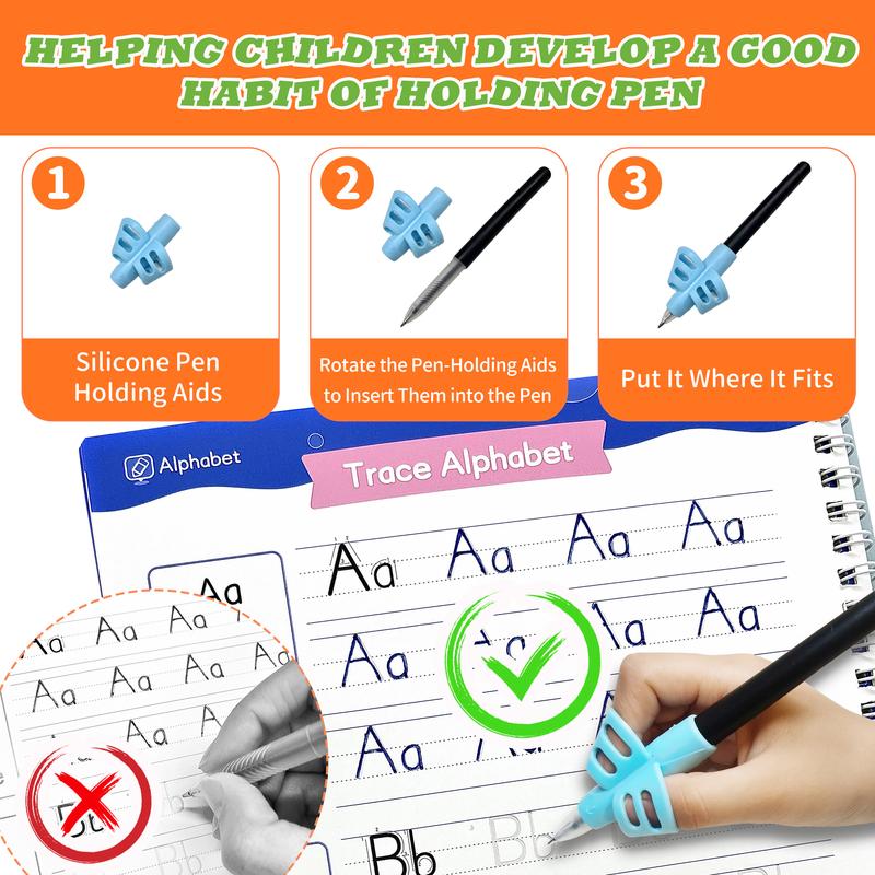 Clacyro TraceJoy™ Reusable Handwriting Book Set
